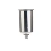 1000ml Metal Paint Cup Pot Gun Sprayer Fast Mover Threaded Connector Jet