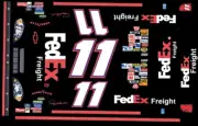 #11 Denny Hamlin FEDEX Freight 2007 Chevy Nascar 1/43rd Scale Slot Car Decals