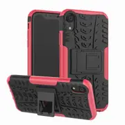 MCC Heavy Duty iPhone XR Shockproof Case Cover Tough Skin Apple Handset [Pink]