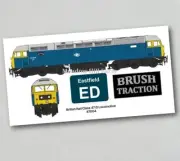 British Rail Class 47 Fridge Magnet 47004 Eastfield BR Blue Diesel Locomotive