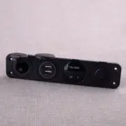 4 in 1 Switch Panel Dual USB Socket Car Cigarette Lighter Socket Splitter Use