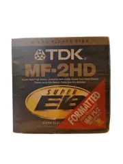 TDK MF-2HD Micro Floppy Disk Super EB 10 Pack NEW Sealed Disks Disc