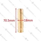 Faber Torpedo Brass 70.5mm Machine Coffee IN Pods Fabila Slot Plast Steel Gea