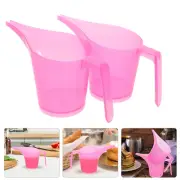 2 Pcs Kitchen Measuring Cup Filter Jug Tea Flask with Infuser