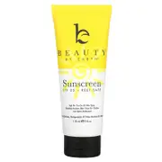 Beauty By Earth, Mineral Sunscreen, SPF 25, Zinc Oxide Sun Protection, 4 fl oz (118 ml)