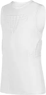 [TUOYR] Youth Padded Compression Shirt Vest Rib Chest Protector Football Baseball