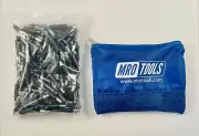 100 5/32 Zephyr Kwik-Lok Cleco Fasteners w Carry Bag (KZ2S100-5/32)