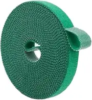5-120M Adjustable Self Adhesive Plant Nylon Cable Tie Plant Hook Loop Support Garden Twine Bandage Reusable Fastener Tape Strips(5M(1 roll))