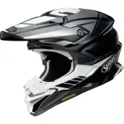 VFX-WR 06 Jammer TC-5 Black Grey White Motocross Helmet