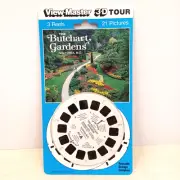 Butchart Gardens Victoria British Columbia 3D View-Master 3 Reel Packet Sealed,