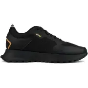 Boss Mens Jonah Runn Meth Casual Sneakers Black
