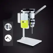 DIY Wood Metal Drilling Machine Mini Electric 7 Speed Bench Drill Press Tool