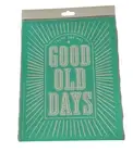 New Chalk Couture Transfer Stencil Size B "Good Old Days "