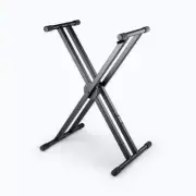 On-Stage ERGO-LOK Double-X Keyboard Stand with Welded Construction (KS7291) | Ma