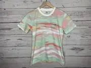 Adidas Originals Womens Multicolor Marble Print R.Y.V Tee Shirt Size Small NWT