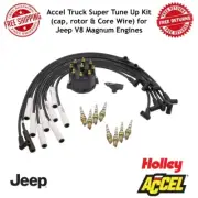 Accel Truck Super Tune Up Kit (cap rotor & Core Wire) for Jeep V8 Magnum Engines (for: Jeep)