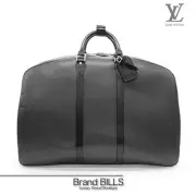 Louis Vuitton Taiga Elanga Unpoche Boston Bag M30102 Aldwards Silver Hardware
