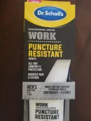 Dr. Scholl’s New Puncture Resistant Insoles Professional Series Work, Men’s 8-14