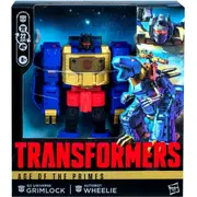 Transformers - Age Of The Primes Leader Class G2 Universe Grimlock Autobot Wheelie 7.5-inch Action Figure - Hasbro