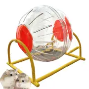 Cute Hamster Running Ball Silent Exercise Wheel-Orange