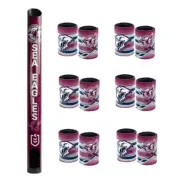 414008 MANLY SEA EAGLES STUBBY HOLDER DISPENSER +6 X STUBBY HOLDER COOLER