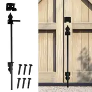 Heavy Duty Cane Bolt Gate Drop Rod Portable Cane Bolt Steel Lock Door Stopper