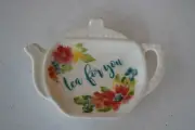 The Pioneer Woman Stoneware Wildflower Whimsy/Tea Bag Holder