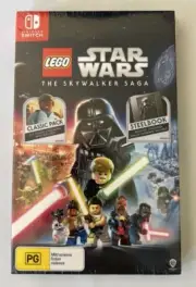 Lego Star Wars: The Skywalker Saga - Steel Book Nintendo Switch Game New