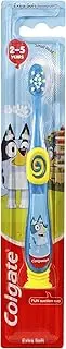 Colgate Kids Junior Bluey Manual Toothbrush, 1 Pack, Extra Soft Bristles, for Children 2-5 Years