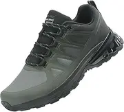 [JiuQing] Men's Hiking Shoes Waterproof Trail Running Shoes Breathable Low Rise Outdoor Travel Sneakers