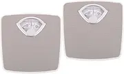 Ipetboom 2pcs Accurate Weighing Mechanical Body Scale Iron Built Precision Scale for Home Use