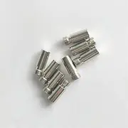 50 Pieces Metal SMA dust caps for SMA905 SMA906 16.53 * 6.36mm Male Connector Protection Terminal Cover Accessories