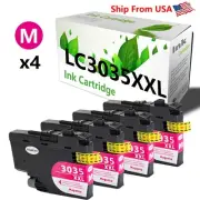 4PK LC3035 3035 Ink Cartridge InkJet MFC-J805DW XL MFC-J995DW XL Printer MAGENTA