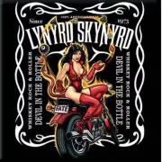 Lynyrd Skynyrd on a 3”x 3” Metal Refrigerator Magnet