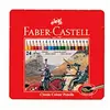 Faber-Castell 115845 油性彩色鉛筆紅色精緻鐵盒裝24色組
