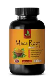 libido stamina - MACA ROOT EXTRACT 1600mg - natural testosterone 1 Bottle
