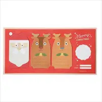 在飛比找誠品線上優惠-日本MARK'S 聖誕卡/水晶球/聖誕老人和麋鹿