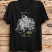 Genesis Live Tour 1980 Shirt Concert, Tony Banks, Phil Collins, Peter PA1210_14