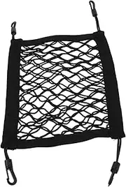 Kisangel Sturdy Paddleboard Organizer Storage Bag Elastic Mesh for Deck Kayak Paddleboard