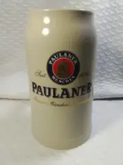 Rare Paulaner Munchen Feinste Munchner Braukunst Lg Beer Stein Stoneware 1L