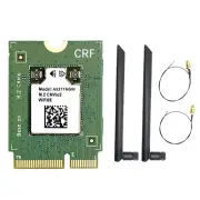 AX211NGW WiFi 6E Card+2x8dBi Antenna 2.4G&5G&6G M.2 CNVio Bluetooth 5.3 8029733
