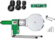 YXINHONGYUE Hot Air Water Pipe Hot Melt Machine, Mini Hydropower Engineering Plastic Welding Machine with Black Gold Die Head Suitable for DIY Production
