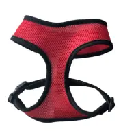 NEW FOUR PAWS RED MESH COMFORT CONTROL DOG HARNESS COLLAR SIZE LARGE 11-19 LBS