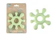 Koala Dream Sensory Silicone Splash Teether - Green | Baby Teething Toy, BPA-Fr