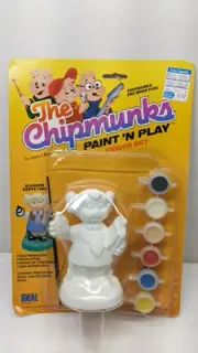 1984 Alvin and The Chipmunks The Chipettes Eleanor Paint 'n Play In Box RARE