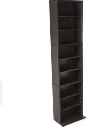 Media Cabinet 261CD/114DVD/132BluRay/Games Espresso
