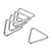 Metal Triangle Ring Buckle 1.5"(38mm) Inner Width for Strap Craft DIY 6pcs
