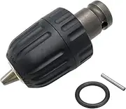 10/13mm Drill Chuck Adapter Convert Impact Wrench Into 1/2"-20unf Part Electric Hardware Drill Drill Fit For Impact Tool Y3b3 H7x6 chuck(0.8-10mm)