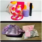 Clinique 4 Piece Gift Set ~ Cleansing Balm, Mascara, Mirror, Cosmetics Bag Lot