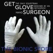 Bionic Classic White Equine Gloves Men's X-Large